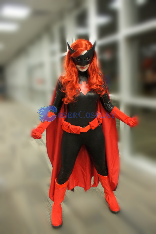 Batman Cosplay Costume Girl Catsuit